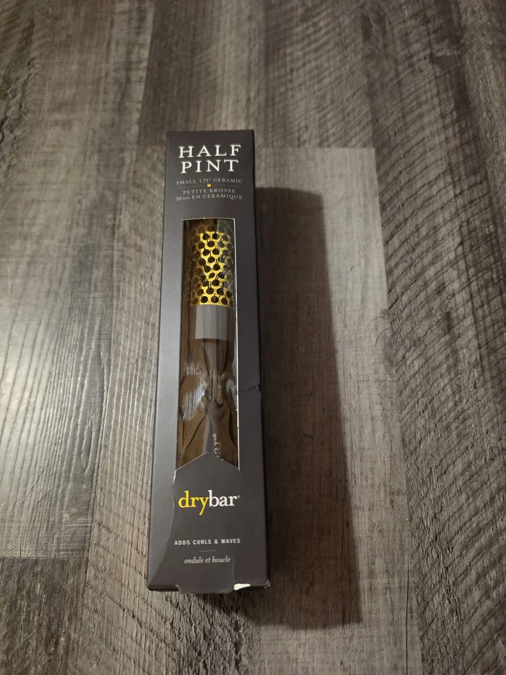 Drybar Half Pint Ceramic Round Brush - Yellow/Black